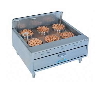 Comstock-Castle 2932SF 29" Gas Donut & Funnel Cake Fryer, Stainless Steel - Donut-Equipment.com