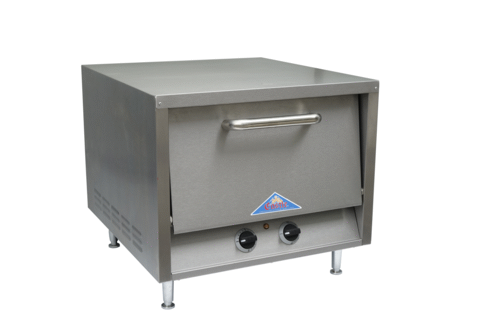 Comstock-Castle CCEPO19 29" Countertop Electric Deck/Pizza Oven, Double Deck, Stainless Steel, 240v - Donut-Equipment.com