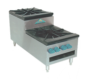 Comstock-Castle SUCSP36 36" Gas Stock Pot Range, 18" x 21" Cooking Area, 41" Deep, 360,000–440,000 BTU - Donut-Equipment.com