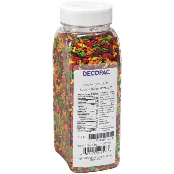 Harvest Thanksgiving Quins Sprinkles 18 oz