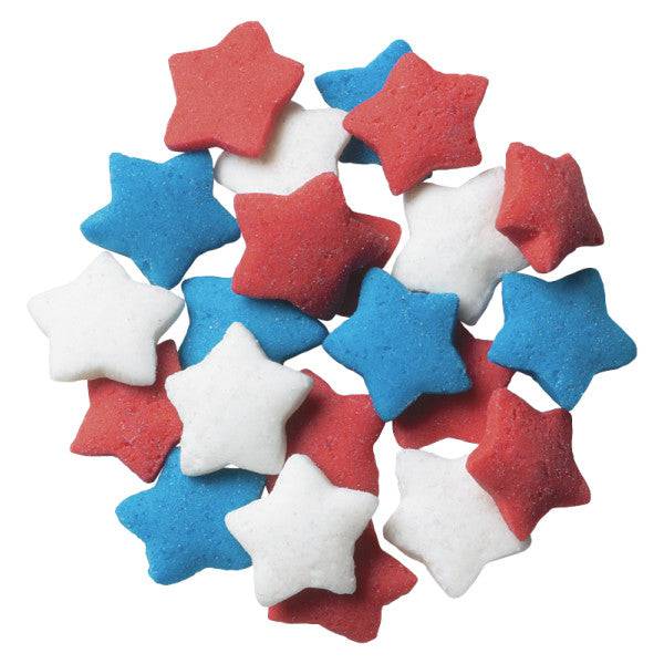 Patriotic Star Quins Sprinkles 16.5 oz