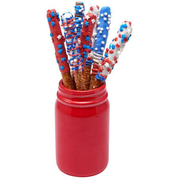 Patriotic Star Quins Sprinkles 16.5 oz