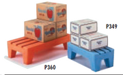 Faribo P360 24" x 46" Dunnage Rack, 46"L x 24"W x 12"H, 2,000 LBS Capacity - Donut-Equipment.com