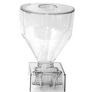 Edhard F-5003 6 quart hopper single Spout includes (Single Blueberry F-3090 Spout) (for larger fruit including cubed apple) - Donut-Equipment.com