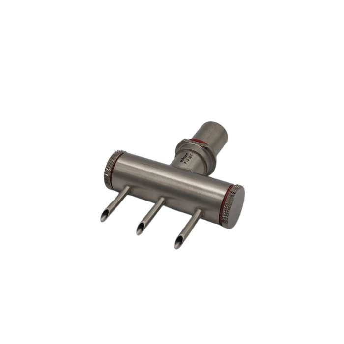 (1) Single Outlet Injection Spout- F-3101- Triple Assy. 3/16"x  1"L  (4.8mm x 25.4mm) (Copy) - Donut-Equipment.com