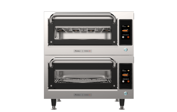 Prática FORZA STI Double-Stacked Ventless High-Speed Commercial Rapid Cook Oven, Countertop Design - Donut-Equipment.com