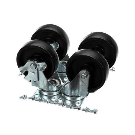 2-1/2" Federal Display Casters (Includes Cord and Plug) - Donut-Equipment.com
