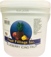 Blueberry Icing Fruit made by Fruit Fillings Inc. 10 pounds - Donut-Equipment.com