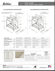 Belshaw HG24C Glazer with Drain Tray/Glazing Screen - Donut-Equipment.com