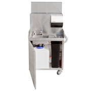 GSW USA HS-M3024A Mobile Hand Sink Self-Contained Stainless Steel with Fresh & Waste Water Tanks ETL Certified - Donut-Equipment.com