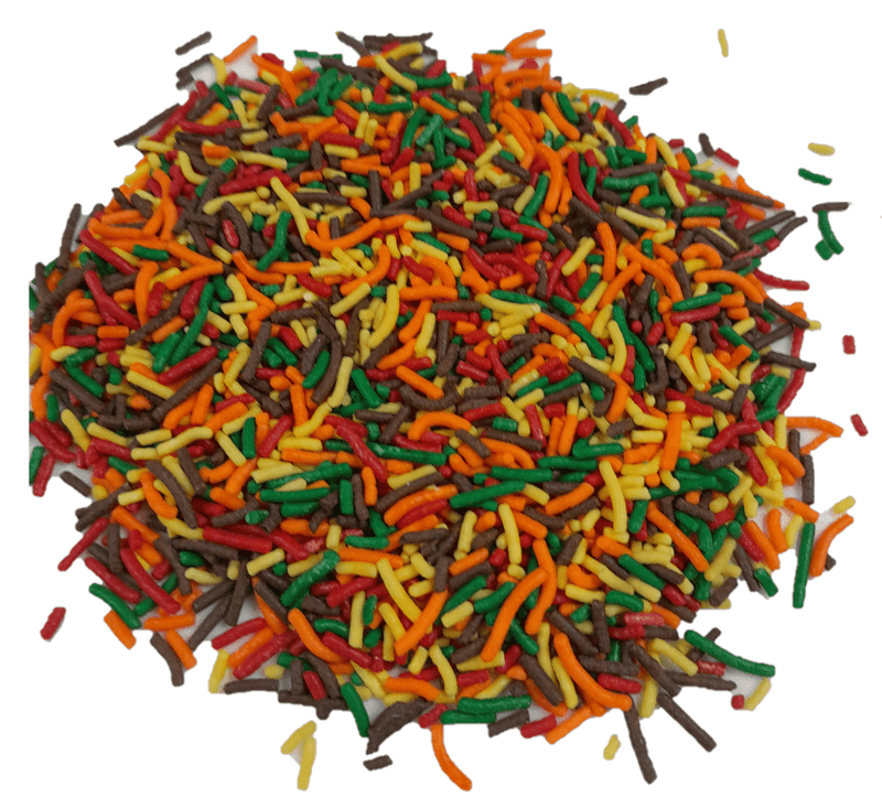 Autumn Blend Sprinkles/Jimmies - Donut-Equipment.com