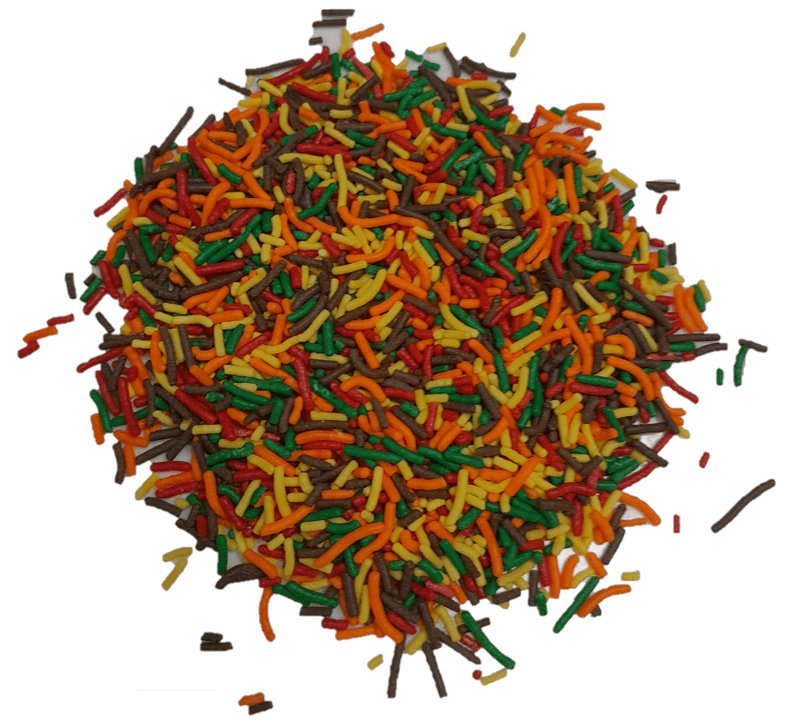 Autumn Blend Sprinkles/Jimmies - Donut-Equipment.com