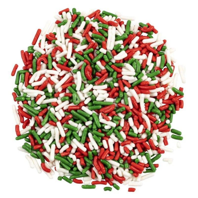 Christmas Blend Sprinkles/Jimmies - Donut-Equipment.com