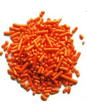 Orange Decorettes / Sprinkles / Jimmies - Donut-Equipment.com