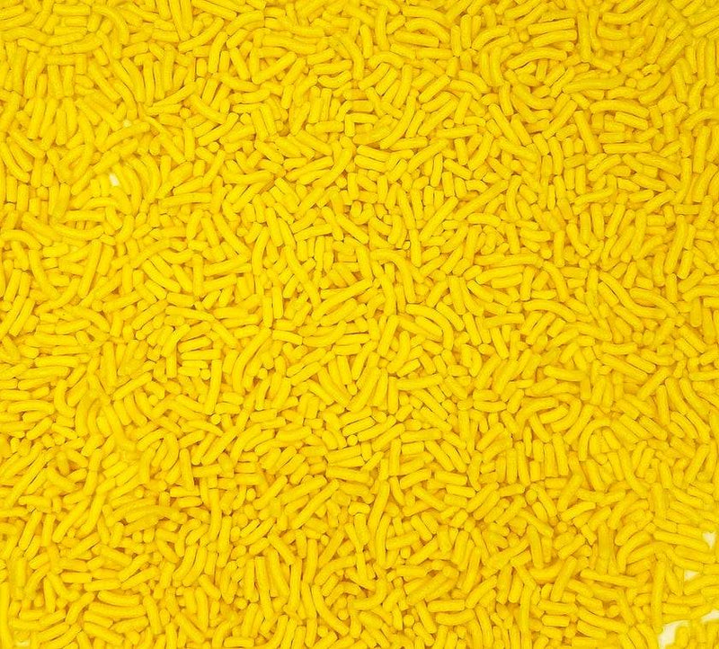 Yellow Decorettes / Sprinkles / Jimmies - Donut-Equipment.com