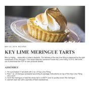 Lawrence Foods Key Lime EZ Squeeze Pak, 2 Pounds, 12 Per Box - Donut-Equipment.com