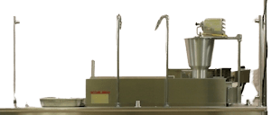 Vendor Cart with Downdraft Filtration and Automatic Fire Suppression System (SS1200) - Donut-Equipment.com