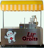 Vendor Cart with Downdraft Filtration and Automatic Fire Suppression System (SS1200) - Donut-Equipment.com