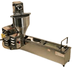 Lil Orbits Electric Model SS-1200 with HP1200 "Mini" Hopper 1200 per Hour - Donut-Equipment.com