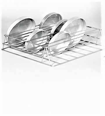 Stainless Steel Cake Pan Rack for LVO Panwasher for PT14 Model - Donut-Equipment.com