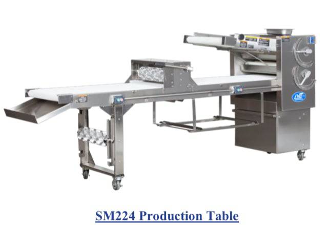 LVO SM224-6 Donut Production Table Sheeter Right To Left Production - Donut-Equipment.com