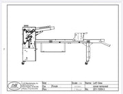 LVO SM224-9 Donut Production Table Sheeter Left to Right Production - Donut-Equipment.com
