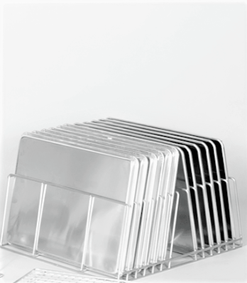 Stainless Steel Sheet Pan Rack (10 Pan Capacity) - Donut-Equipment.com