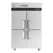 Turbo Air M3R47-4-N 51 3/4" Two Section Reach In Refrigerator, (4) Left/Right Hinge Solid Doors, 115v - Donut-Equipment.com
