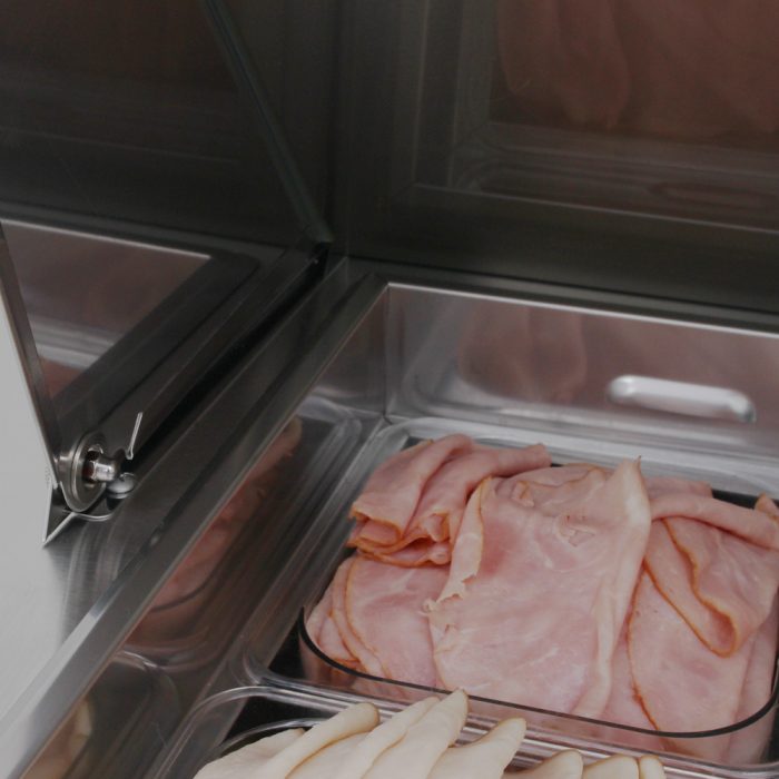 Turbo Air MST-28-12-N M3 Series 28" 1 Door Mega Top Stainless Steel Refrigerated Sandwich Prep Table - Donut-Equipment.com