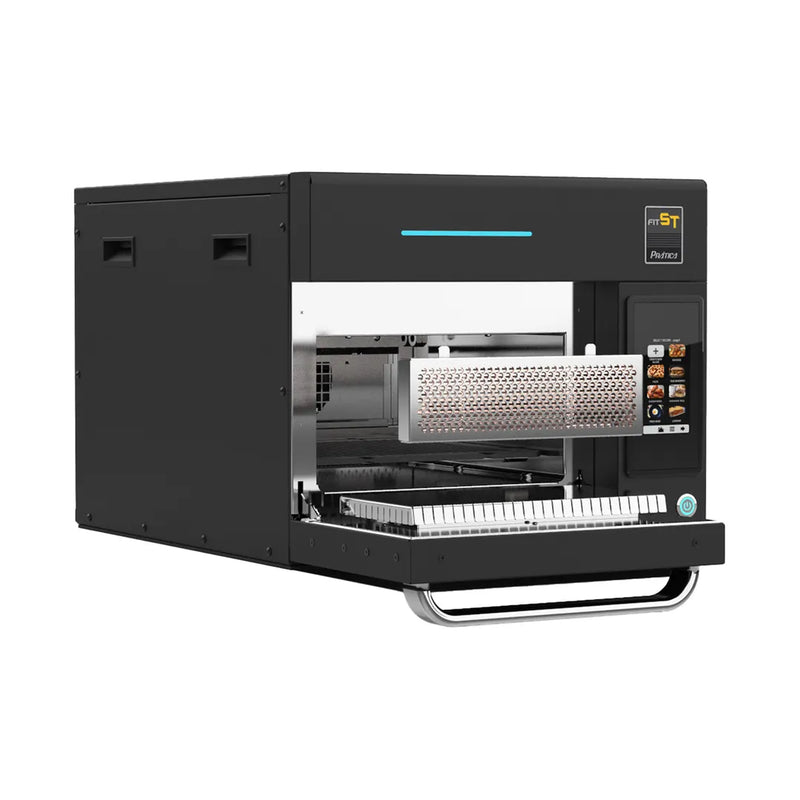 Prática FIT ST Black Single Electric Ventless High-Speed Commercial Speed Oven, Countertop Design - Donut-Equipment.com