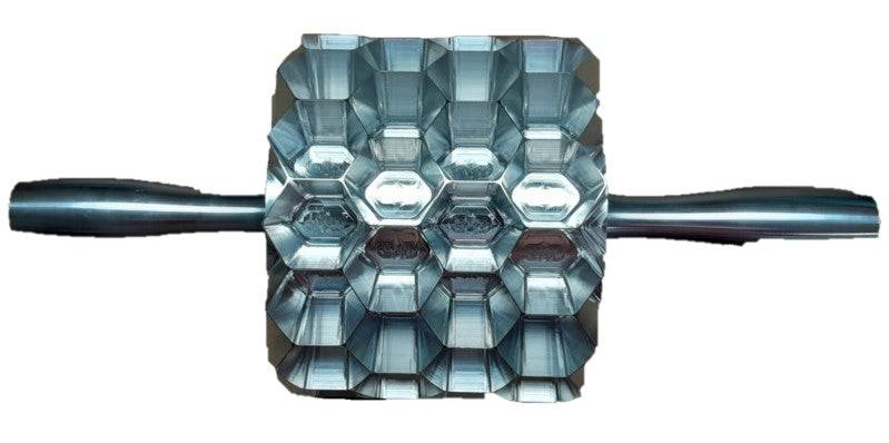 Donut Hole Cutter, Biscuits, Crackers Hex Cutter (Aluminum) - Donut-Equipment.com