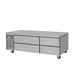 Turbo Air PRCBE-72F-N 72" PRO Series Chef Base Freezer w/ (4) Drawers – 115v - Donut-Equipment.com