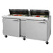 Turbo Air PST-72-N 72 5/8" PRO Series Sandwich/Salad Prep Table w/ Refrigerated Base - Donut-Equipment.com