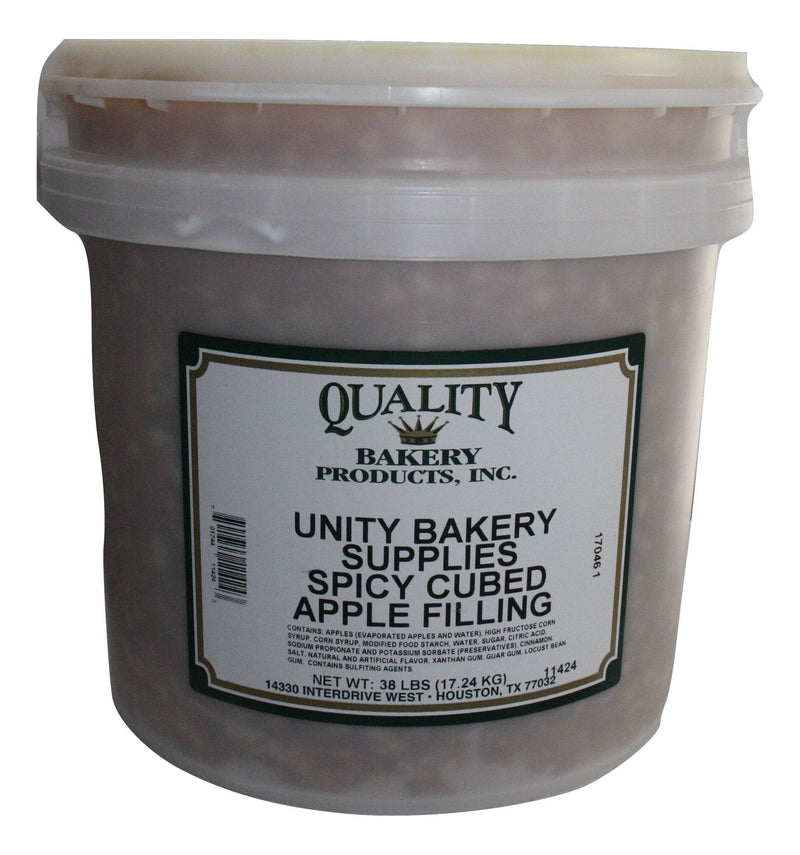 Quality Spicy Cubed Apple Turnover, Donut, Cake & Pastry Filling – 40 pound - Donut-Equipment.com