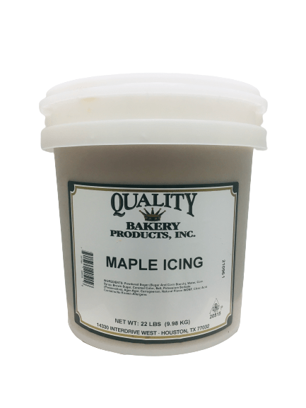 Quality Maple Icing 22 Pounds Ready To Use - Donut-Equipment.com