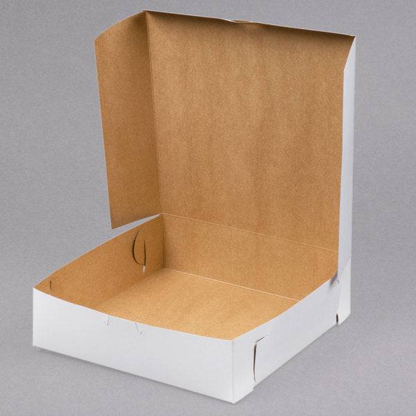9 x 9 x 2-1/2 in 250 Count- Bakery Box - Donut-Equipment.com