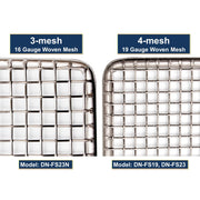 GSW USA DN-FS19 Stainless Steel Donut Frying Screens 19"W x 19"L - Donut-Equipment.com