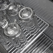 Turbo Air TBC-50SD-GF-N 50" 2-Section Glass Chiller – 140 Mug Capacity, Stainless Steel, 115v - Donut-Equipment.com