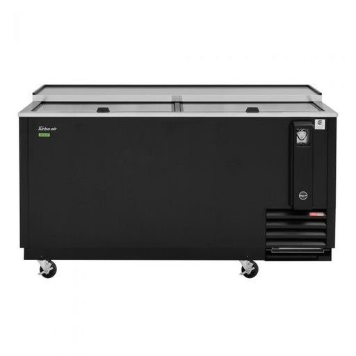 Turbo Air TBC-65SB-N6 65" Forced Air Bottle Cooler - Holds (528) 12 oz Bottles, Stainless Interior, 115v - Donut-Equipment.com