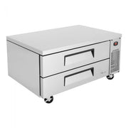 Turbo Air TCBE-48SDR-N 47 5/8" Super Deluxe Chef Base Refrigerator w/ (2) Drawers – 115v - Donut-Equipment.com