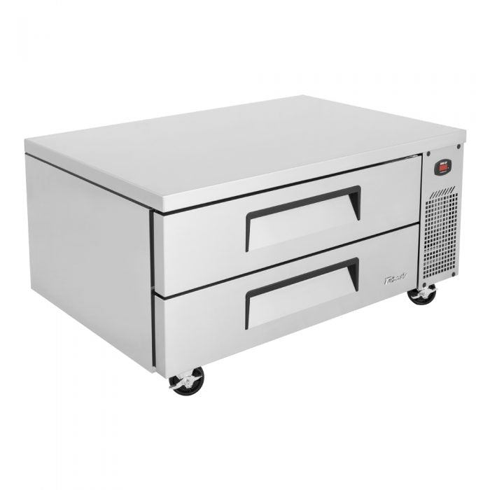Turbo Air TCBE-48SDR-N 47 5/8" Super Deluxe Chef Base Refrigerator w/ (2) Drawers – 115v - Donut-Equipment.com