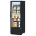 Turbo Air TGF-23SDHB-N 27" Black Super Deluxe One Section Glass Door Display Freezer – Hinged Door, LED Lighting, 115v - Donut-Equipment.com