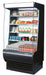 Turbo Air TOM-36DXB-N 36" Vertical Open Air Cooler w/ (5) Levels – Black Exterior, 115v - Donut-Equipment.com
