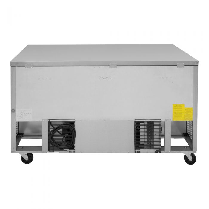 Turbo Air TUR-60SD-D2-N 60 1/4" W Undercounter Refrigerator w/ 2 Section, 1 Door & 2 Drawers - Donut-Equipment.com