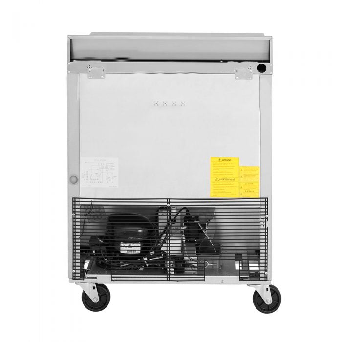Turbo Air TWR-60SD-D2R-N 60 1/4" Super Deluxe Worktop Refrigerator w/ (2) Sections, 2 Drawers & 1 Solid Door - Donut-Equipment.com
