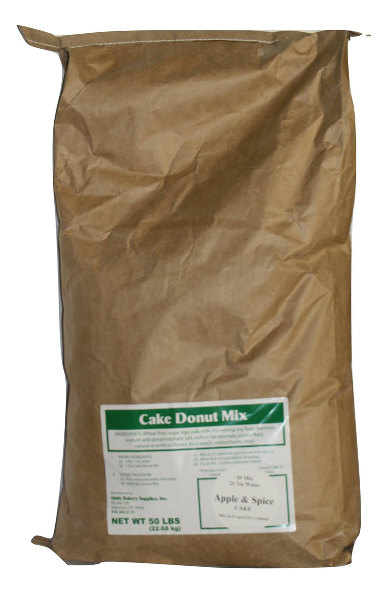 Apple Cider Cake Donut Mix 50# - Donut-Equipment.com