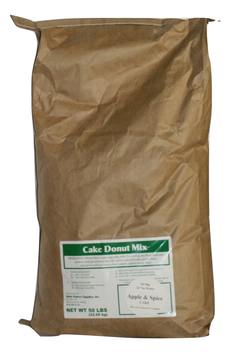 Apple & Spice Cake Donut Mix for (40 Bags or More Bulk Orders) - Donut-Equipment.com