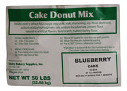 Blueberry Cake Donut Mix 50# - Donut-Equipment.com