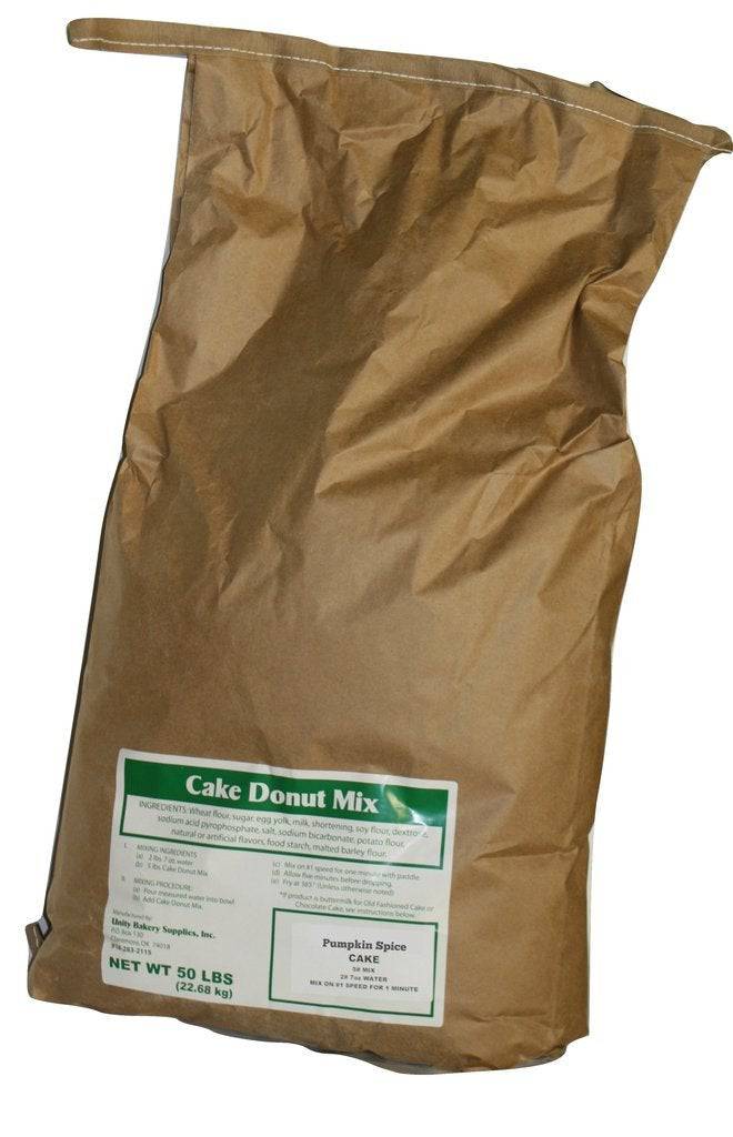 Bulk Pumpkin Cake Donut Mix (Seasonal)40 X 50# Bags - Donut-Equipment.com