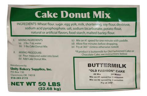 Buttermilk Cake Donut Mix  Free Sample - 5 pounds free you just pay shipping & handling - Donut-Equipment.com